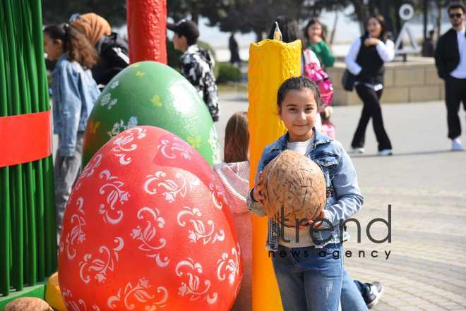 Bakıda Novruz bayramı qeyd olunur Azərbaycan Bakı 20 mart 2023
